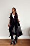 Women's Mesh Detail Design Long Vest