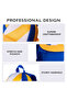 3D Cute Volleyball Kids School Bag/Activity Bag 10" - Blue - 2