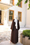 Turquoise Dress 8008 Brown - 5