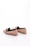 M2009 Women's Pointed Toe Metal Buckle Loafer Shoes - 3