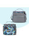18" Set of 8 Trolley Backpack w/ Lunch Bag and Pencil Case-T Rex - 3