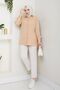 Abs Boyfriend Hijab Beige Women's Shirt