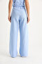Women's Sky Blue High Waist Pants and Vest Bottom-Top Set 9257 60281047 - 8