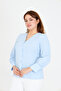V-Neck Long Sleeve Stylish and Modern Design Shirt - 2