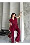 Oversize Tie Blazer Jacket & High Waist Trousers Suit – Suit Elegance - 6