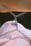 Magnet couple hearts lover necklace & bracelet set bbs06 - 5