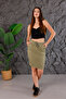 Mini Skirt with Stylish Design Accessories and Pocket - 3