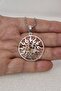 7 Chakra Stone Pendant with Sun Motif 236-C5 - 2