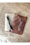 (We Write the Name) Notebook Case / Notebook & Pen Gift - Handmade Genuine Leather - 2