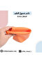 طقم المريلة مع وعاء وملعقة (وردي غامق ) مع خاصية كتابة اسم طفلك - 7