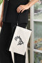 Embroidered Portfolio and Clutch Bag Deer - 4