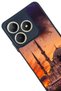 C63 Matte Compatible Black Case – Soft Silicone, Protective, Shock Absorbing Cover - 2