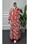 Cotton Viscose Dress - Buttoned Design - 4