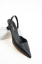 Black Women's Classic Heeled Shoes 20650 - 4