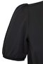 Black Contrast Piping Ribbon Woven Plus Size Dress Tbbss25Ah00231 - 6