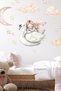 Little Fairy and Cute Swan Girl's Room Wall Sticker Set - 6