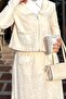 Collared Brode Suit Cream 3016 - 3