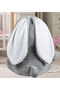 100 cm Giant Size Cute Plush Rabbit Holding Carrots in Hand - 6