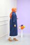 9058 - Long, Comfortable and Stylish Women's Dress with Snap Buttons - 2