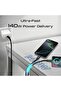 كابل USB-C™ إلى USB-C™ مزدوج مع توصيل طاقة 140 وات، ونقل بيانات بسرعة 480 ميجابت في الثانية، وتقنية Over Current - 4