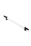 Zirve Elit 128 mm Furniture Kitchen Drawer Cabinet Wardrobe Handle Handle Handles - White-Black - 1 Pc - 6