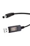 كابل 5 فولت - 12 فولت USB إلى تيار مستمر 5.5*2.5 ملم (12 فولت 1 أمبير) - 6