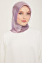 Sura Silk Scarf 9104D (S) 90 X 90 Purple - 83