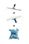 Windshield Cleaning Apparatus Squeegee Metal 35cm+ Microfiber Plush And Apparatus 35 Cm And Microfiber Cloth - 2