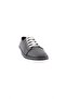 Women's Lace-Up Comford Shoes Black Genuine Leather - 2