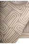 Boho Patterned T-Shirt 2-10 Years Beige - 3