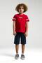 U.S. Polo Assn Combed Cotton Single Jersey Woven Children's Bermuda Suit, 100% Cotton