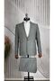 Slim Fit Swallow Collar Bag Pocket Suit