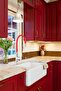 Nita Flexible Spout Sink Kitchen Sink Faucet Red 102118112 - 4