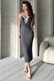 White Camisole Dress with White Trim - 2