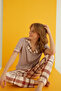 Marla Buttoned Pajama Set