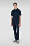 Cotton Lyocell Polo Shirt with Buttons - 4