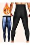 Extra High Waist 1 Size Belly, Waist, Basen, Hip Seamless Corset Leggings - 2