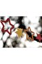 Big Stars Red Copper and Gold Birthday Ornament Banner - 5