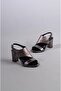 Select 0117 genuine leather heel shoes (8cm) platinum