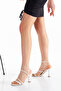 Women's 9 cm Thin Heeled Casual Shoes and Bag Set - 7