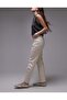 Accordion High Waist Lycra Mom Jeans Skinny Leg Jeans - 3