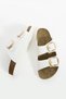 Lenora Anatomical Flexible Comfort Comfortable Eva Sole Double Banded Gold Buckle Women's Daily Sandals Slippers - 2