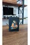 Efe Leather Illustrated Leather Stitched License Case Container Motor License Holder License Protector - 3