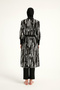 Full Covered Hijab Swimsuit with Long Tunic with Fastener M2504 - 5