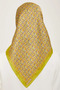 Sura Silk Scarf 9134D (S) 90 X 90 Green - 06 - 4