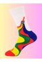 Special Series Socks Colorful Fun Happy Paint Patterned Comfortable Design Style Scented Seamless Socks - 4