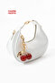 Betty Model Silver Charm Gift Women's Hand and Shoulder Bag - 3