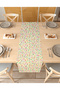 Ethnic Floral Bohemian Patterned Special Design Runner Digital Printed Decorative Tablecloth Home Decor