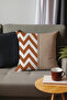 Decorative Patterned Digital Printed Throw Pillow Cover. Double-Sided Hidden Zipper 2-Piece Throw Pillow Cover - 5