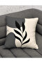 Bohemian Boho Themed Gray Cream Color Digital Printed Gift Set of 6 Throw Pillow Cases 6Pcsboho - 3